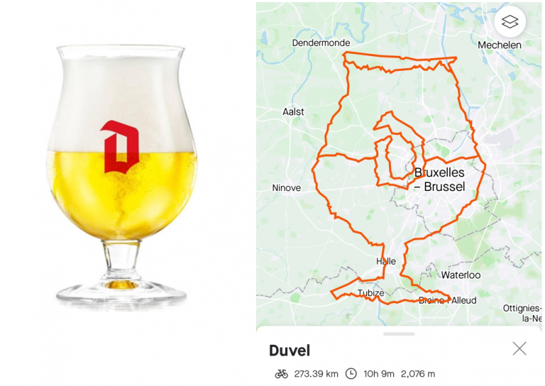 Duvel route